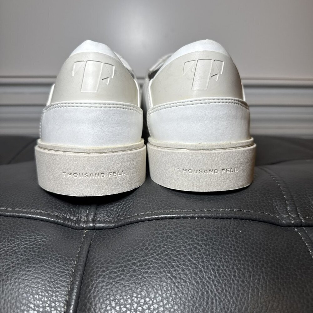 Thousand Fell Men's Slip On Low Top Sneaker White 9 US - Picture 2 of 6